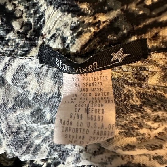 Vtg 90s/Y2K Star Vixen wrap dress - Picture 2 of 6